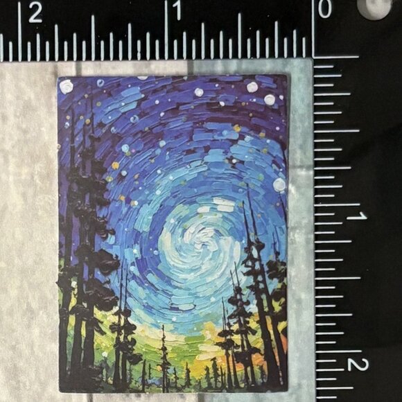 ๐10/$10๐ Oil Painting Reusable Vinyl Sticker Decal - Picture 1 of 1